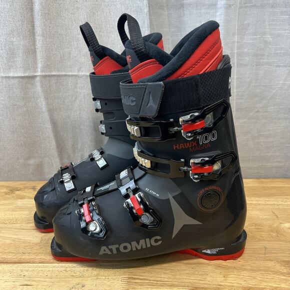 Atomic Silver Hawx 100 Magna Mens Ski Boots 27-27.5 - 104MM Memoryfit Wide main image 6